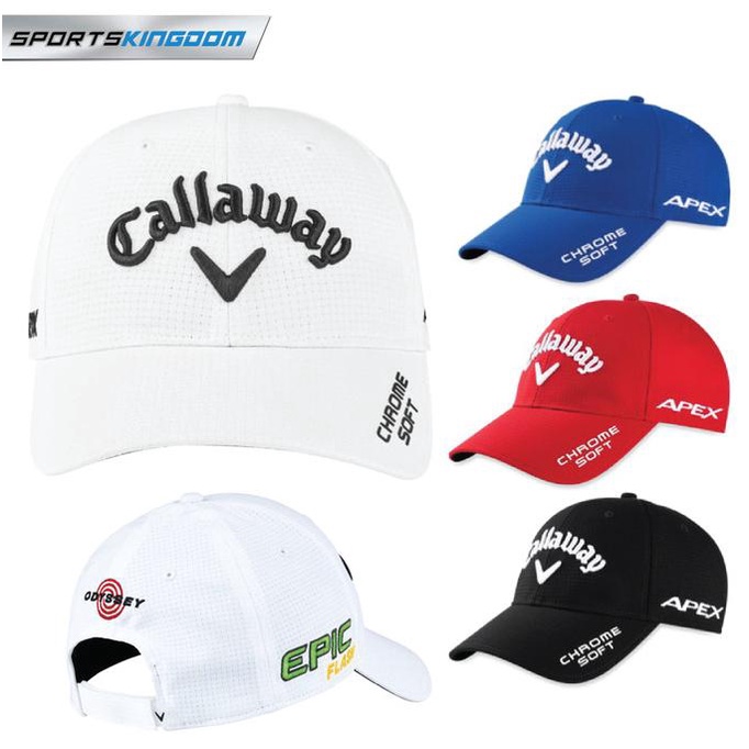New Topi Golf Baseball Callaway Chromesoft Authentic Adjustable Berkualitas