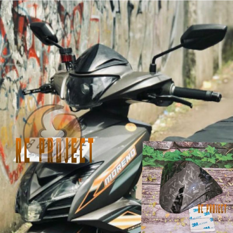 VISOR MIO GT 115 CARBON FORGET WINDSHIELD MIO GT 115 CARBON FORGET