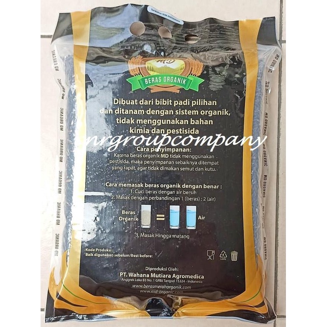 

Promo Murah Md Beras Hitam Beras Organik Pecah Kulit 2 Kg
