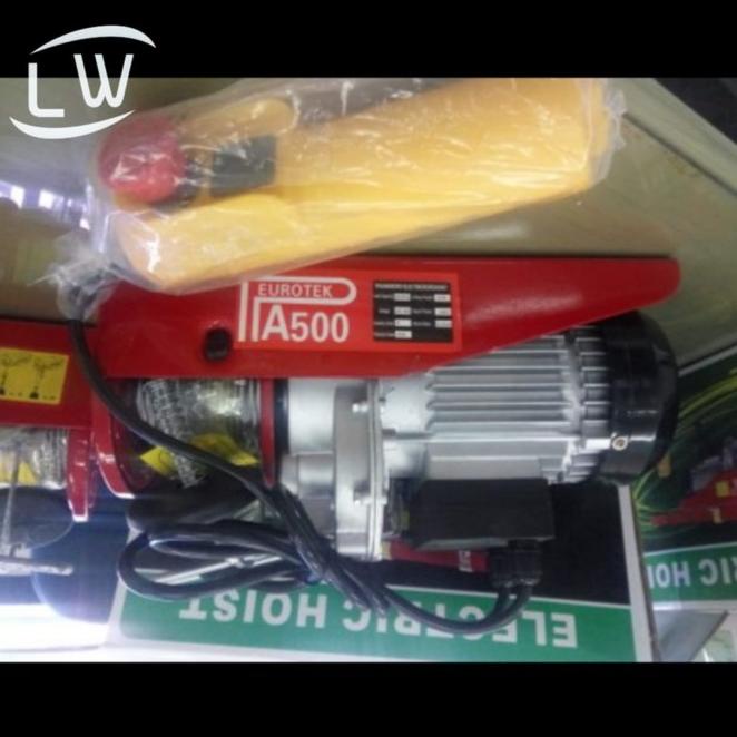 Electric Wire Rope Hoist / Takel Katrol Listrik Pa500 500Kg Sanjia