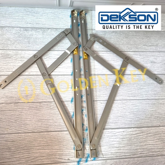 Engsel Jendela Friction Stay Casement Dekson Dekkson Fs S/S 16" Inch Terbaru
