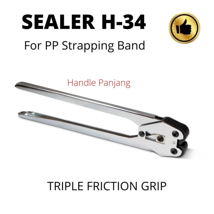 

✨Sale Sealer H-34 For Pp Strapping Band Manual Terbatas