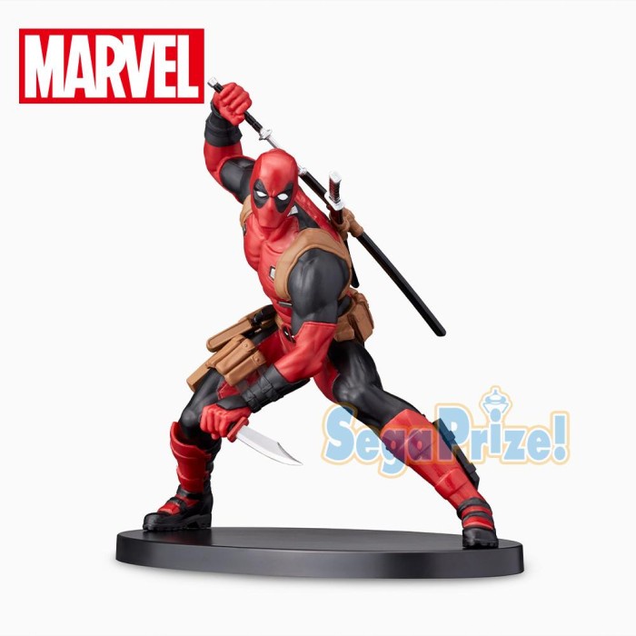 ❤️NEW❤️ Sega Spm Figure Marvel Comic - Deadpool 30Th Ver Berkualitas