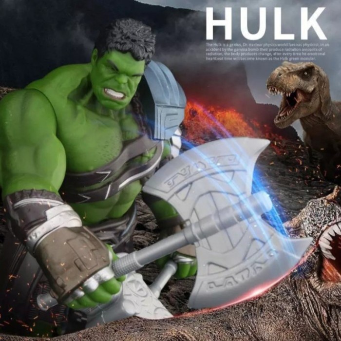[Original] Hulk Action Figure Thor Ragnarok Berkualitas
