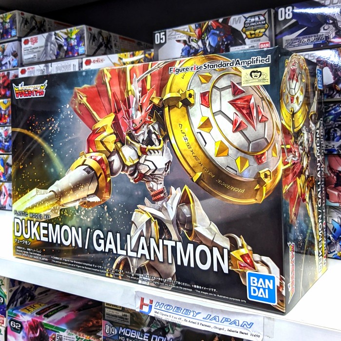 ✨New Figure Rise Standard Amplified Dukemon / Gallantmon Terbatas