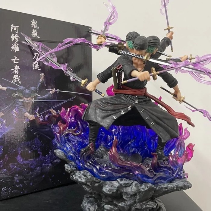 [Original] Patung Aksi Zoro Figure Terbaru