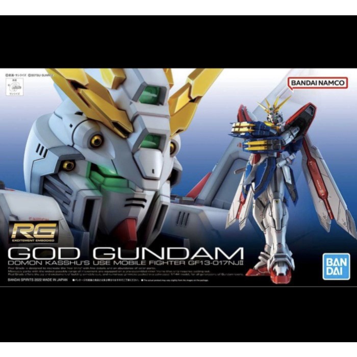 ✨New Rg God Gundam Limited