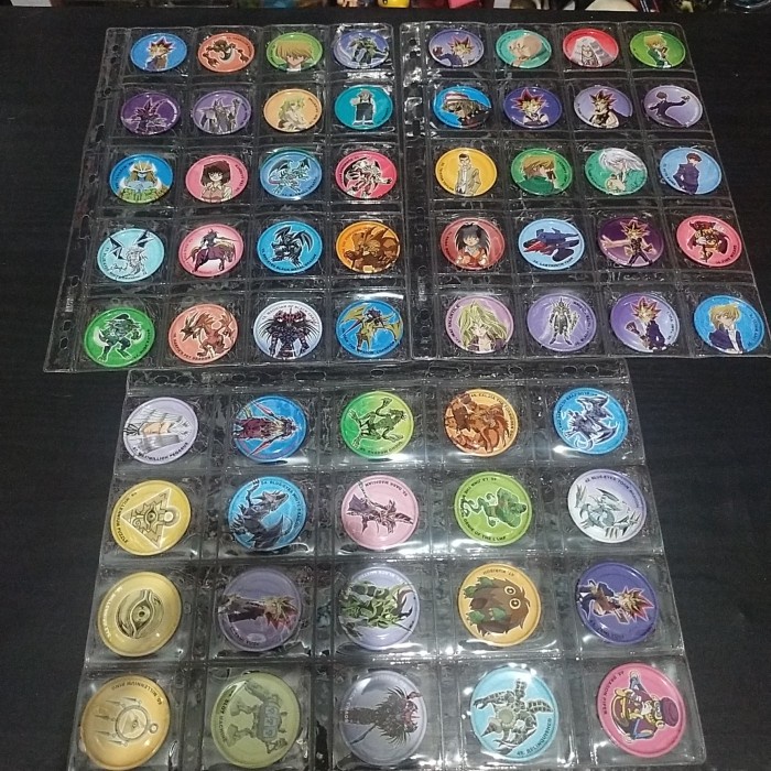 ✨Baru Full Set Tazos Tazoz Tajos Tajoz Yugioh Metalix 60 Pcs Terbatas