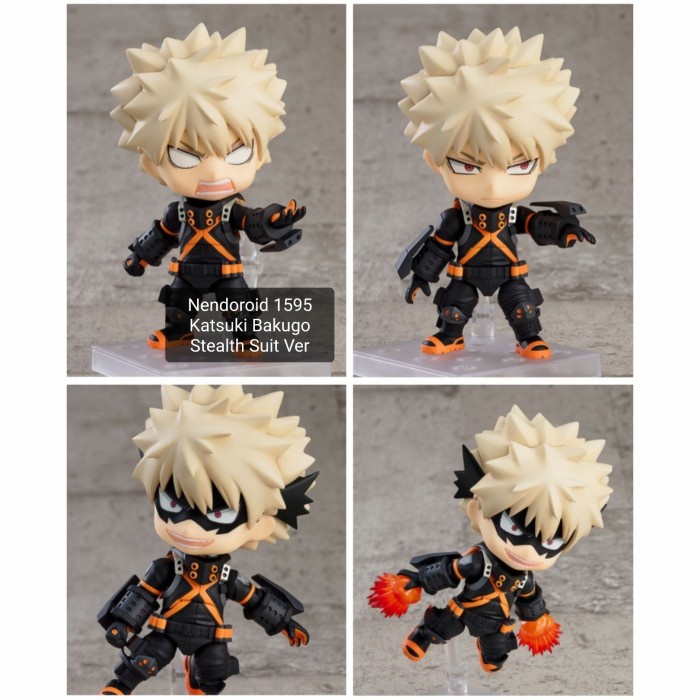 ✨New Ori Gsc Nendoroid 1595 Katsuki Bakugo: Winter Costume Ver Terbatas