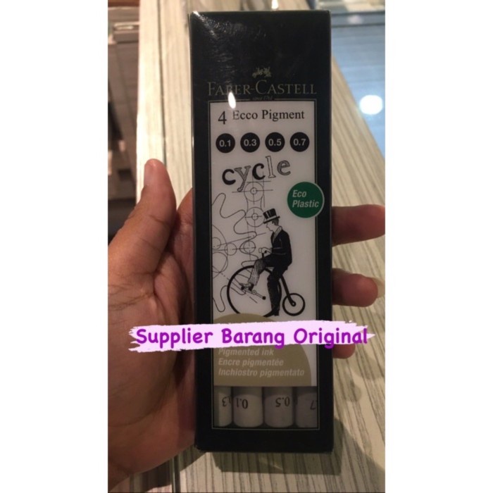 

Faber-Castell Drawing Pen Set ( Ecco Pigment ) Terbaru