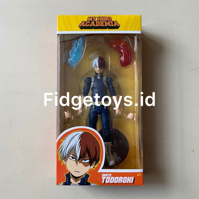 ✨New Ori Mcfarlane Toys My Hero Academia Shoto Todoroki Action Figure Terbaru