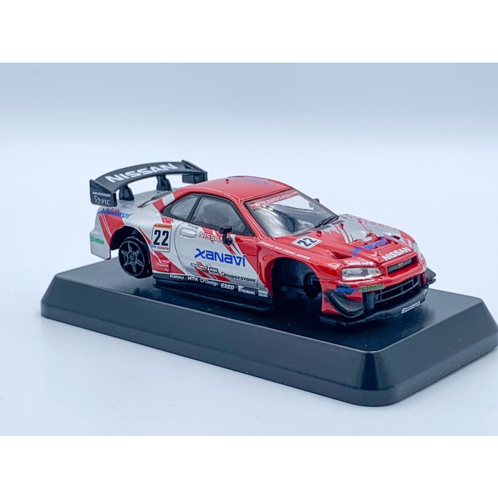 ✅COD Scale 64 Kyosho Xanavi Nismo Gtr R34 2002 Semi Assembled Miniaturecar Terbaru