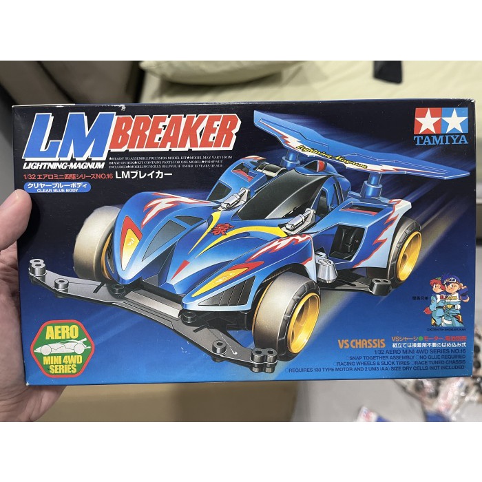 ✅New Tamiya 19616 Lm Breaker Clear Blue Body Mij Japan Vs Chassis Diskon