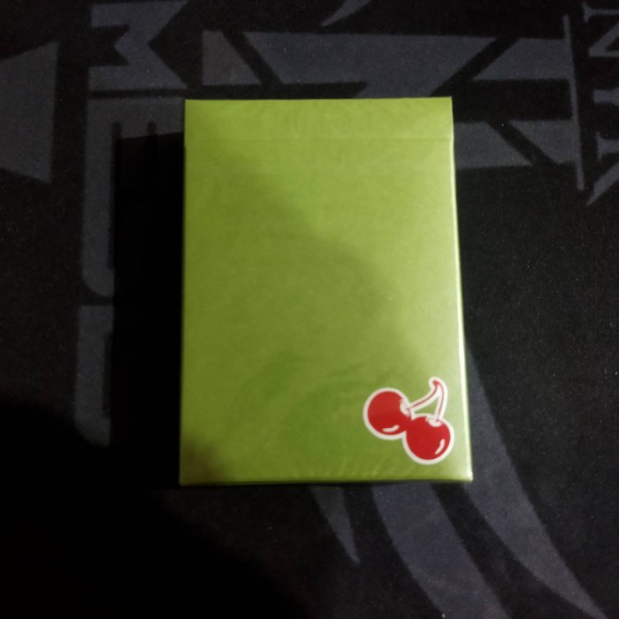 ✅New Cherry Casino House Green Sahara Limited Numbered Seal Playing Card Bisa Sameday