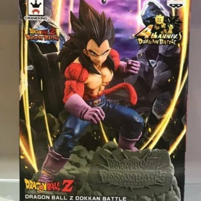 ✅Baru Banpresto Dbz Dokkan Battle Vegeta Super Saiyan 4 Ss4 Dragon Ball Fig Terbatas