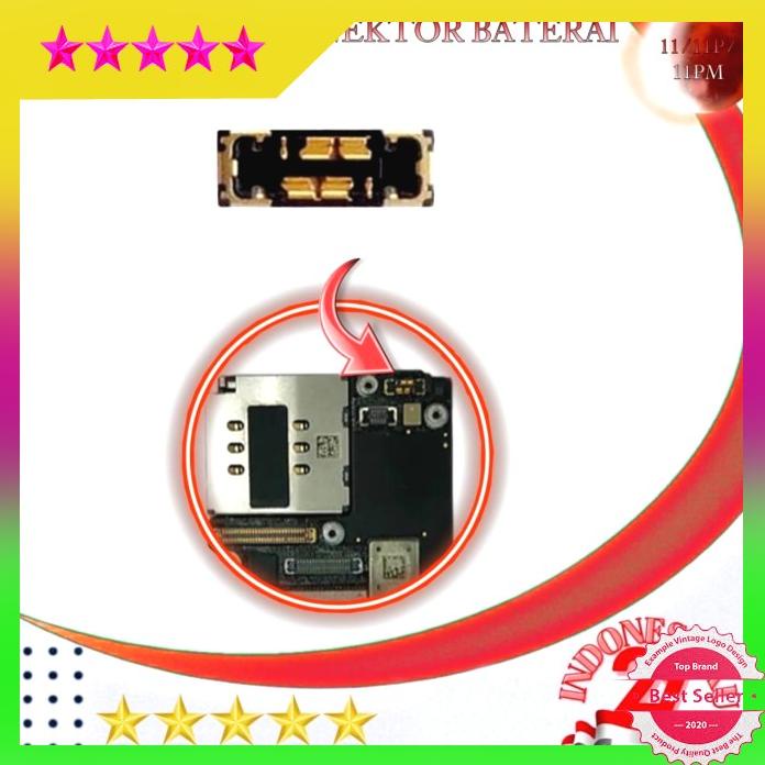 Soket Baterai On Motherboard Iphone 11|11 Pro|11 Pro Max New Gratis Ongkir