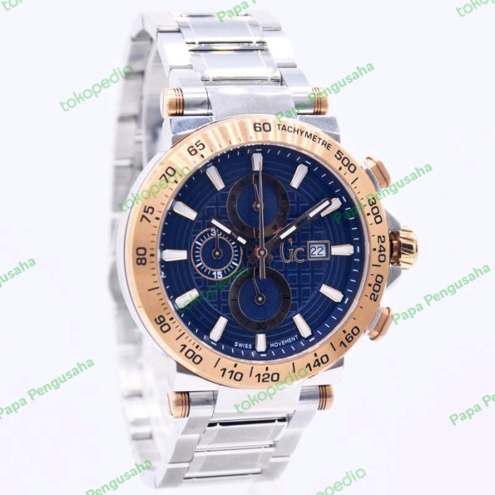 ✅Sale Gc Guess Collection Y37003G7 Swiss Movement Pria Original Garansi Terbaru