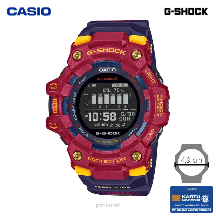 ✅Original Jam Tangan Pria Casio G-Shock Gbd-100Bar-4 Original - Gshock Gbd100Bar Terbaru