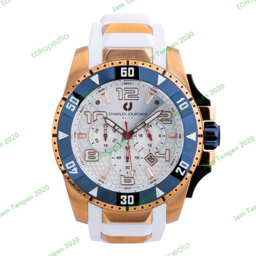 ✅Termurah Jam Tangan Pria Original Charles Jourdan Cj1026-1515C Garansi Resmi Bisa Gojek