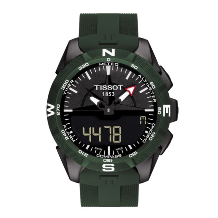 ✅Ori Tissot T-Touch Expert Solar Ii Men T110.420.47.051.00 Diskon