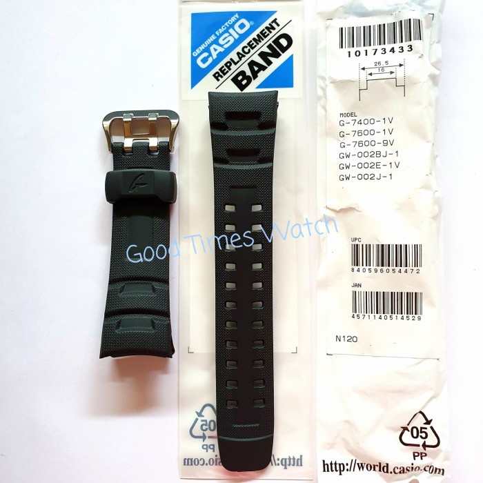 ✅Ori Strap G-Shock G-7400 / G-7600 / Casio Original Diskon