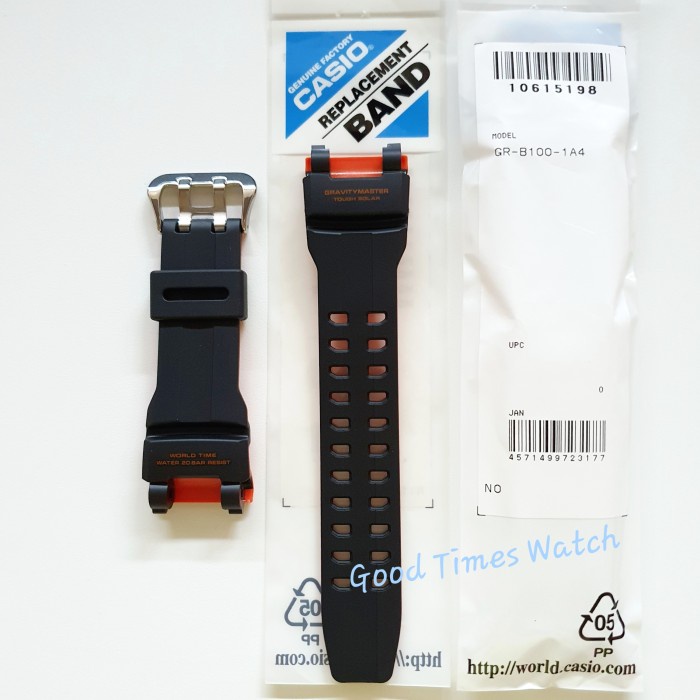✅Ready Strap G-Shock Gr-B100-1A4 Gr B100 Casio Original Terbatas