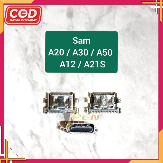 Connector Cas Samsung A20 A30 A50 M20 Konektor Charger Ces Port Usb