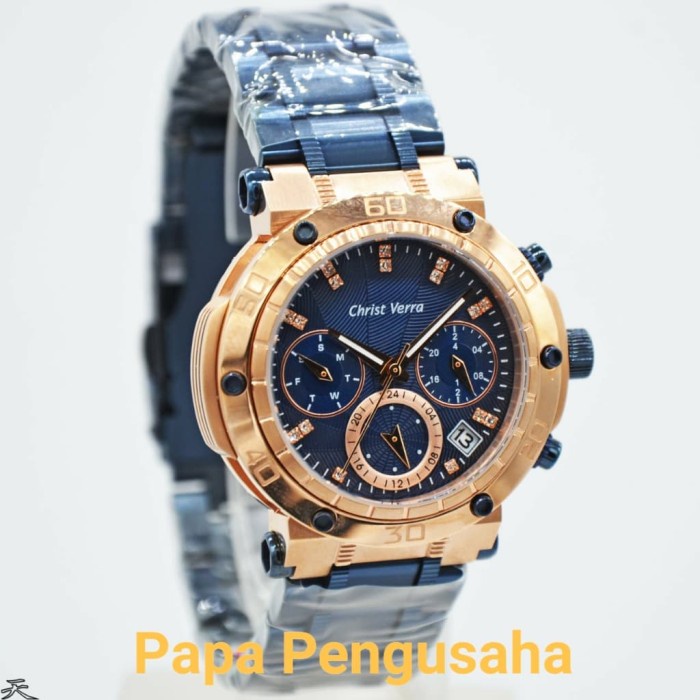 ✅New Ori Jam Tangan Wanita Original Christ Verra 52283Ld-1J Garansi Resmi Berkualitas