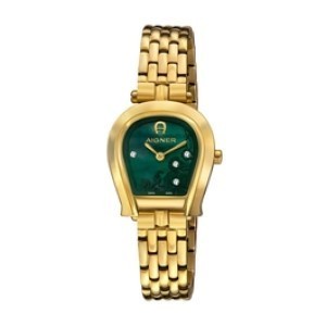 ✅New Ori Aigner Arwlg2151302 Perugina Gold Plated Watch Berkualitas
