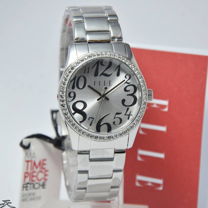 ✅New Ori Elle El20312B02C - Jam Tangan Wanita Original - Silver Terbatas