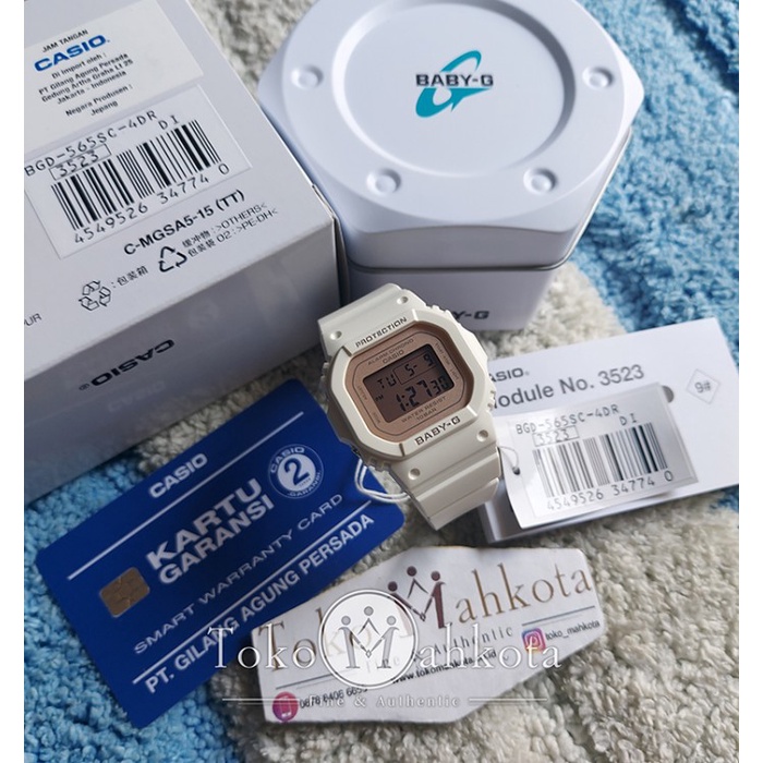 ✅New Casio Baby-G Bgd-565Sc-4Dr / Bgd565Sc-4 Terbaru