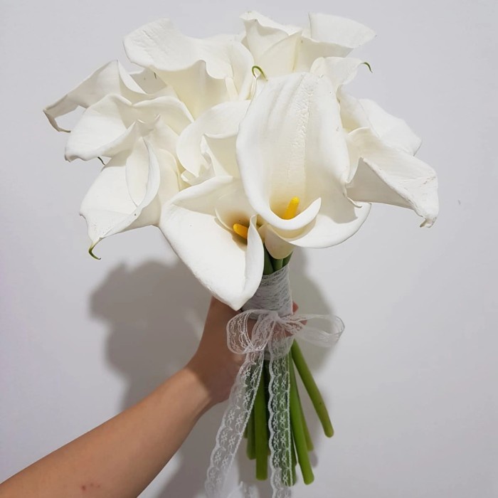 ✅Ready Calla Lily / Wedding Bouquet / Bouquet Calla Lily Terbaru