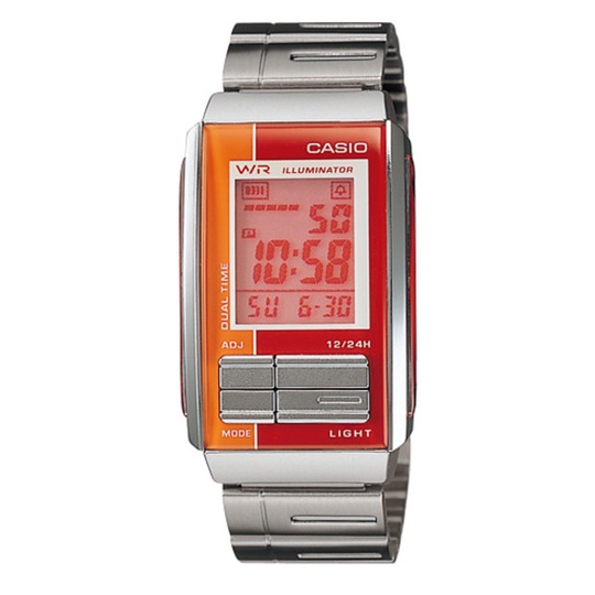 ✅New Casio La-201W-4Avdf / La-201W-4A Illuminator Futurist Ladies Watch Berkualitas