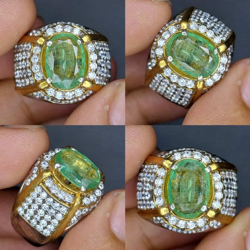 natural green kyanite