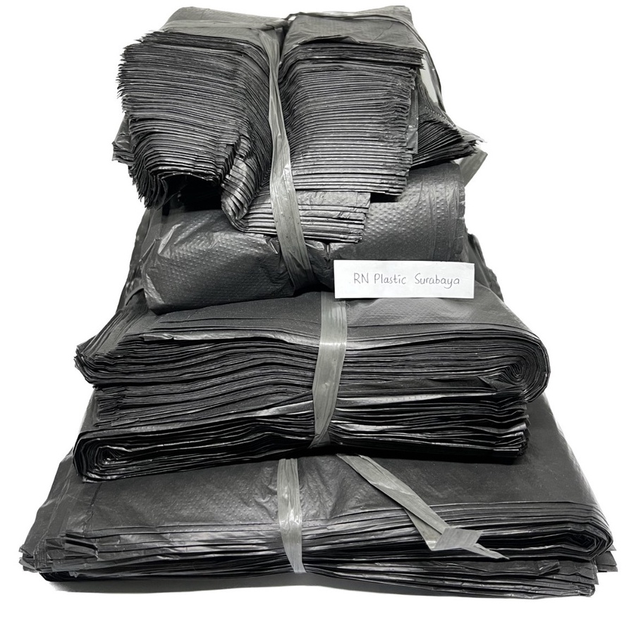 ✨Original✨ Kresek Kiloan Hitam uk.24, 28 (1kg) / Kresek Loss Hitam / Plastik kresek HDPE hitam grosi