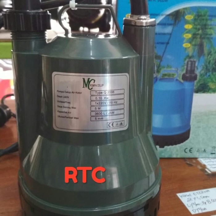 ✅Original Pompa Submersible Pump Mc 100 Watt Diskon