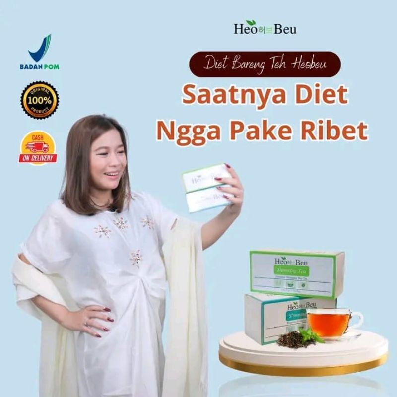 

Terlaris Satu Paket Heo Beu Tea | Minuman Teh Pelangsing Original BPOM