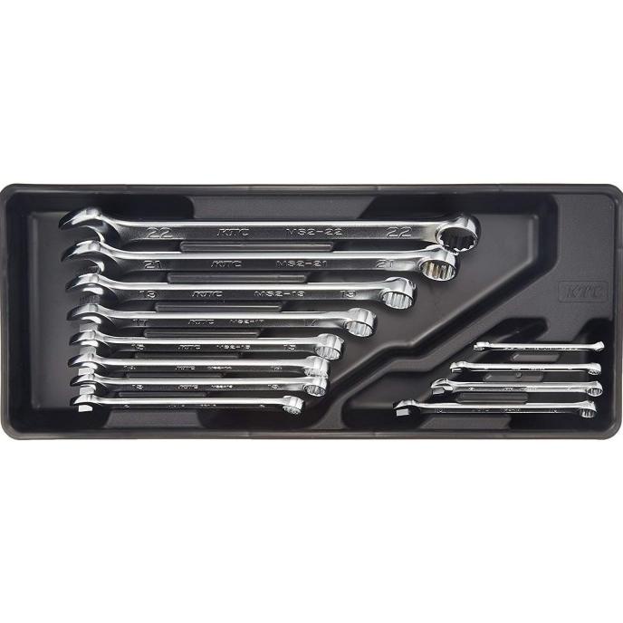 KUNCI RING PASS SET 12 PCS KTC ORIGINAL JAPAN TMS212