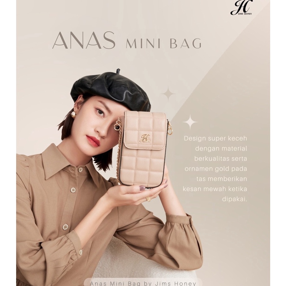 Promo Jims Honey - Anas Mini Bag Tas HP Sling Bag.