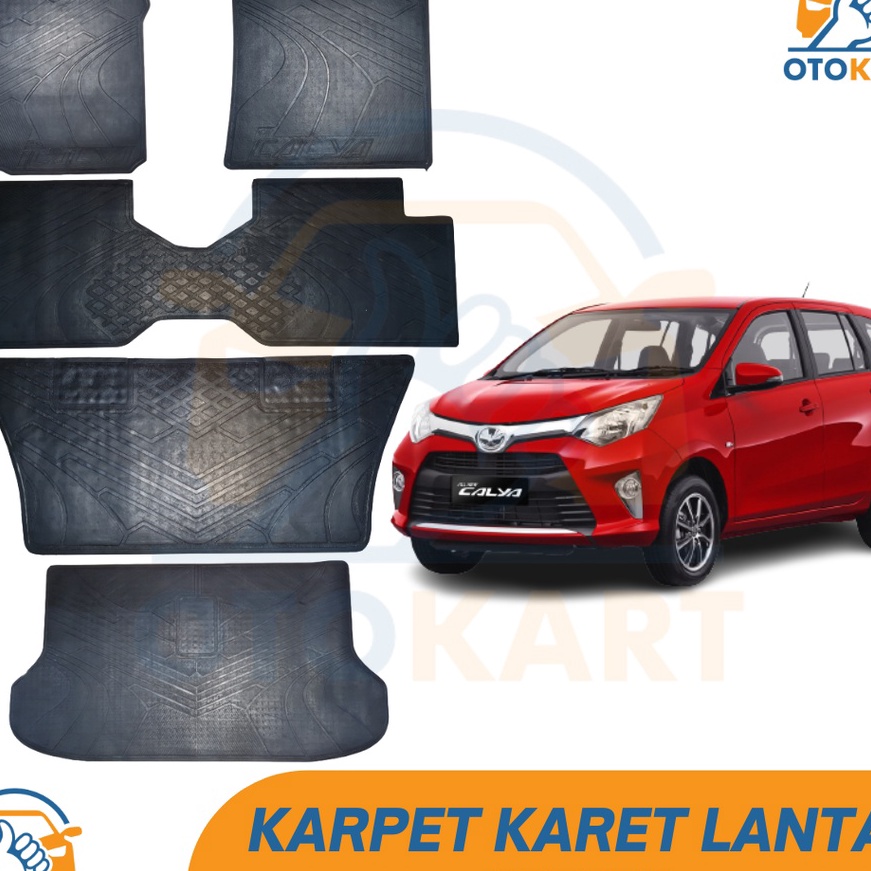 [V41✯] KARPET LANTAI KARET CALYA SIGRA / KARPET KARET MOBIL CALYA SIGRA / KARPET CALYA SIGRA㊛