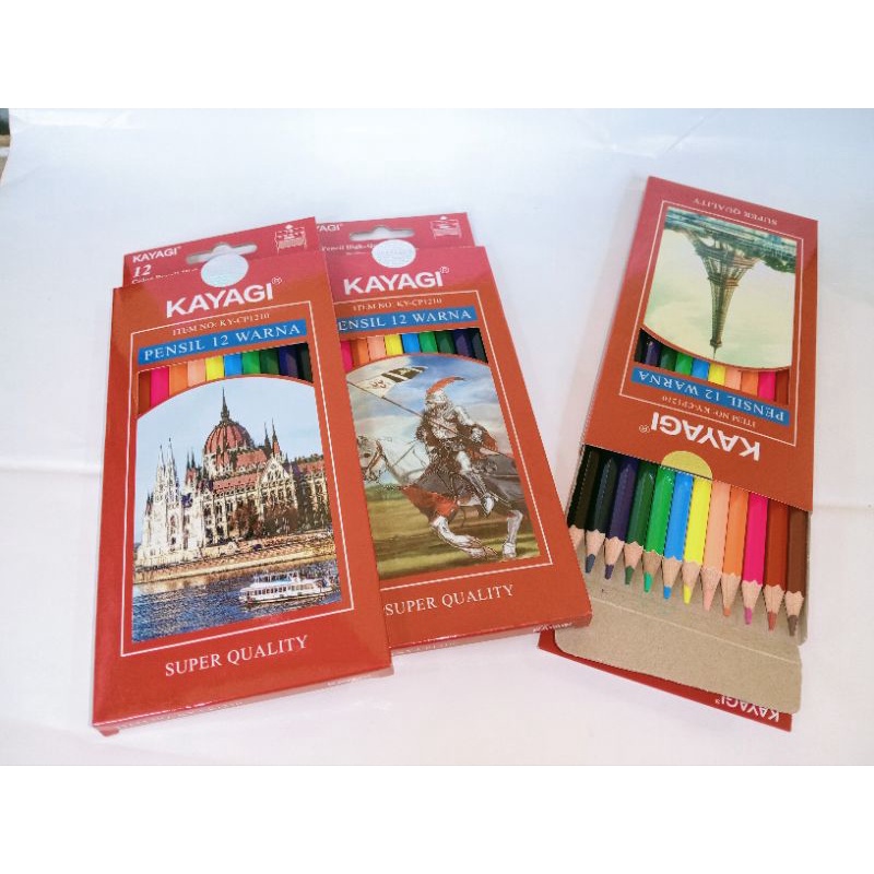 

Pensil Warna BY KAYAGI isi 12 warna