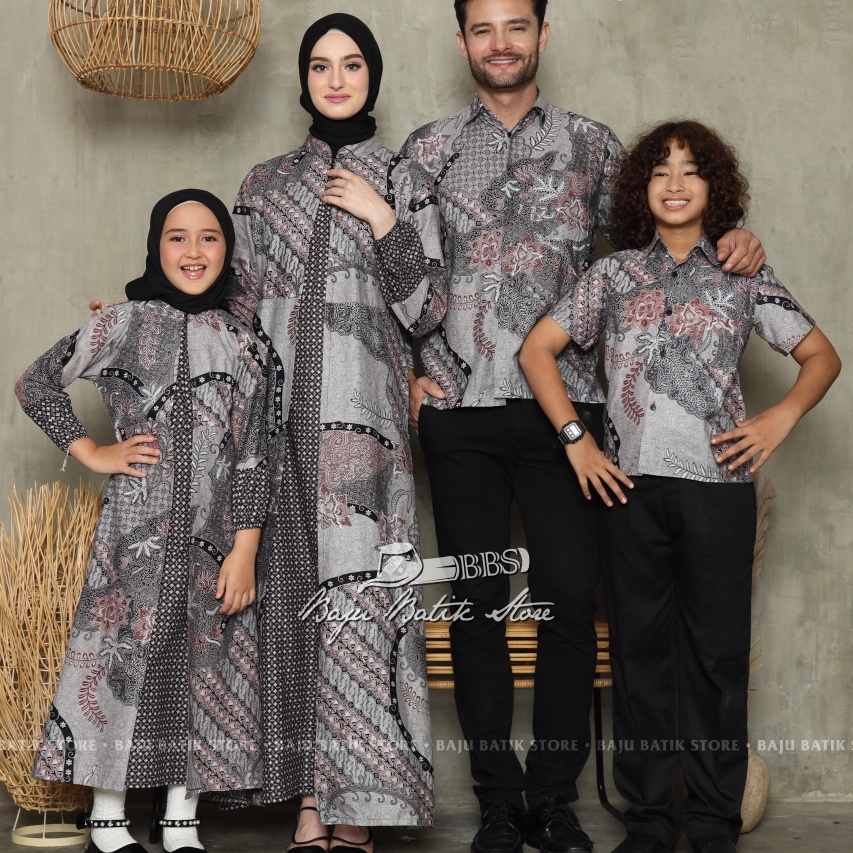 [C3-7✯] Sarimbit Keluarga 2023 Lebaran New Cardiy Series Batik Couple keluarga Terbaru Pasangan Ayah