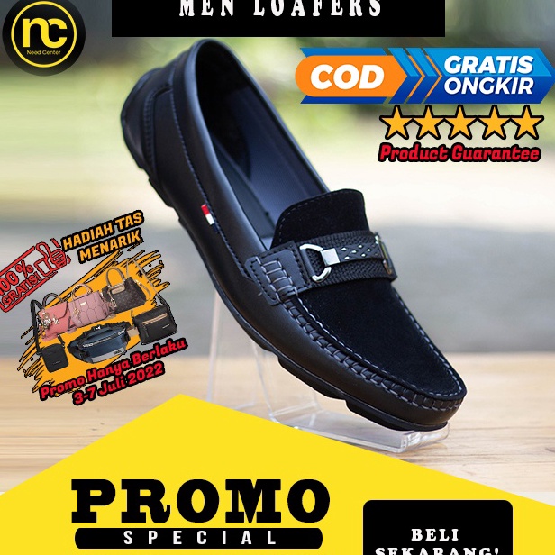 [Z0.E✉) (SANITEC) SEPATU MOCCASINS LOAFERS SLIP ON PRIA KEREN MURAH TERBARU BERKUALITAS BERGARANSI (