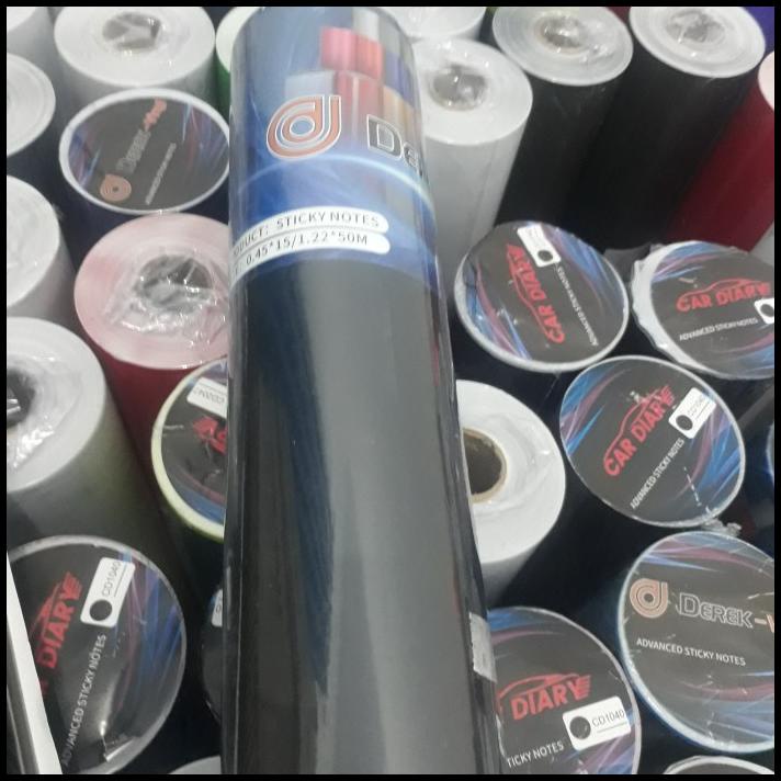

TERBARU STIKER WARNA HITAM DOFF PER ROLL ISI 15 METER !!!!!!!