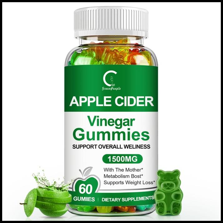 

HOT DEAL PROMO GPGP GREENPEOPLE CUKA SARI APEL GUMMIES KETO DIET KETO BEAR GUMM !!!!!!!
