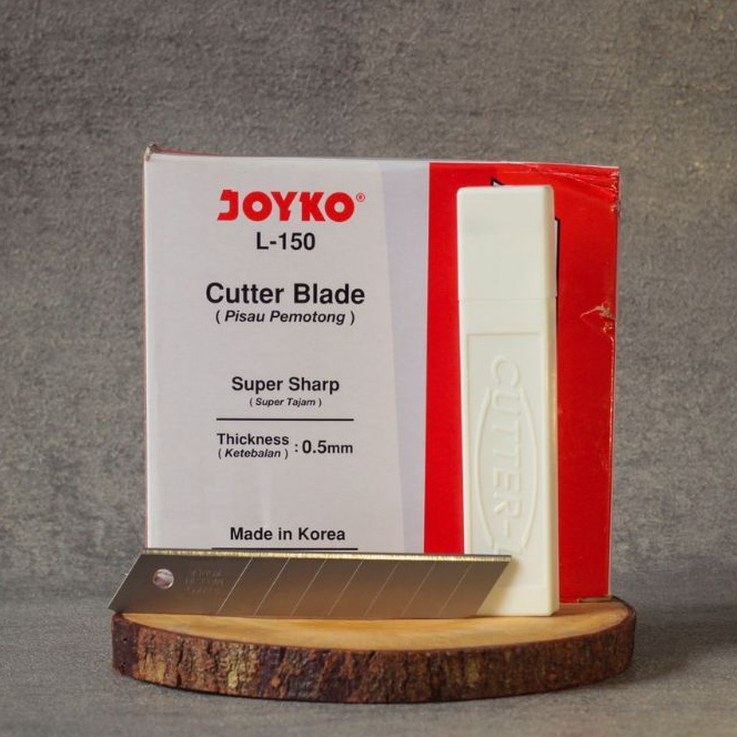 

(S17-➤> Isi Cutter / Refill Pisau Cutter Joyko L - 150 / (1pak)㊖.!