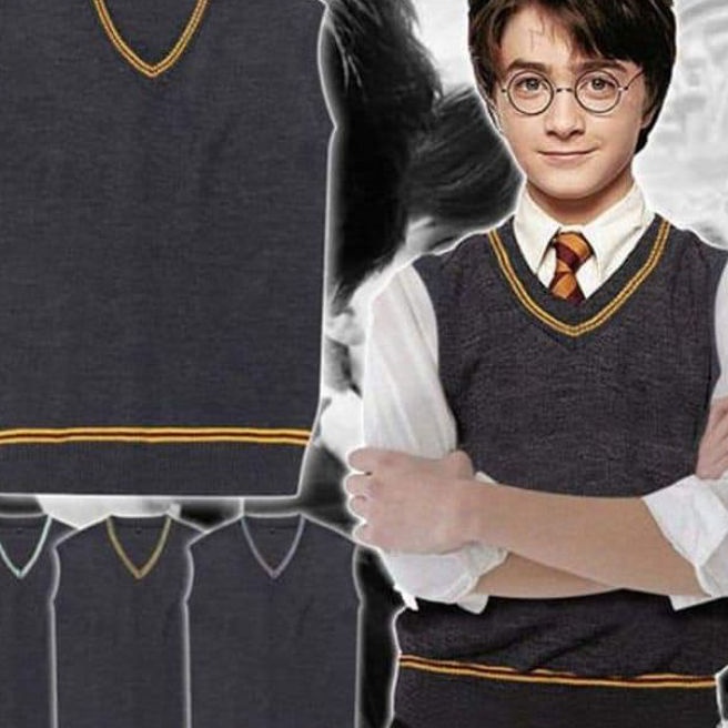 (M85-☞) Rompi Rajut Pria - Rajut Rompi Pria Korea, Rompi Rajut, Rompi Potter, Rompi Sekolah, Outer R