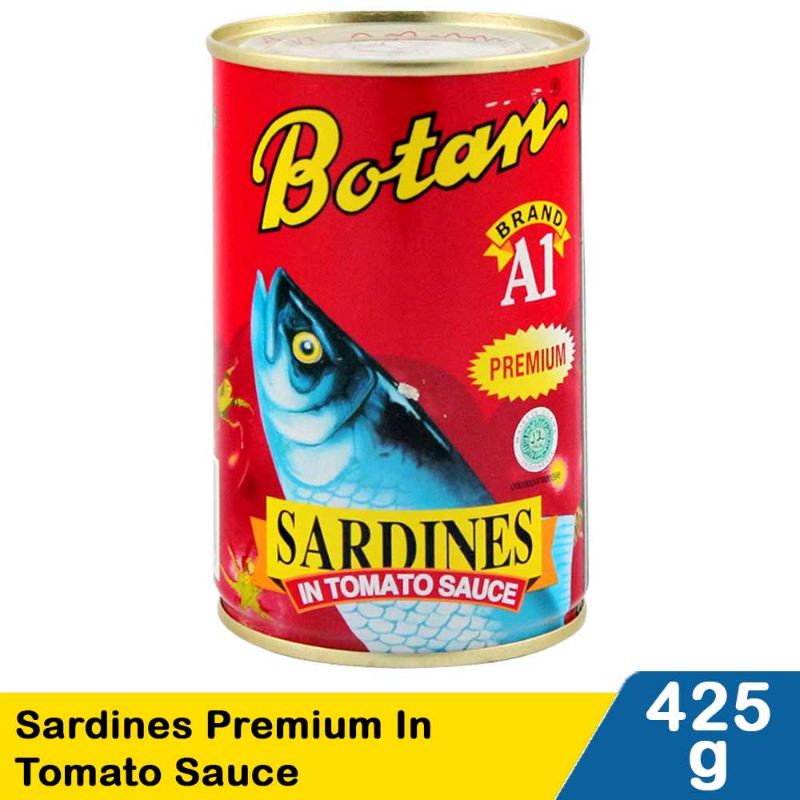 

Botan Sardines Premium In Tomato Sauce 425G