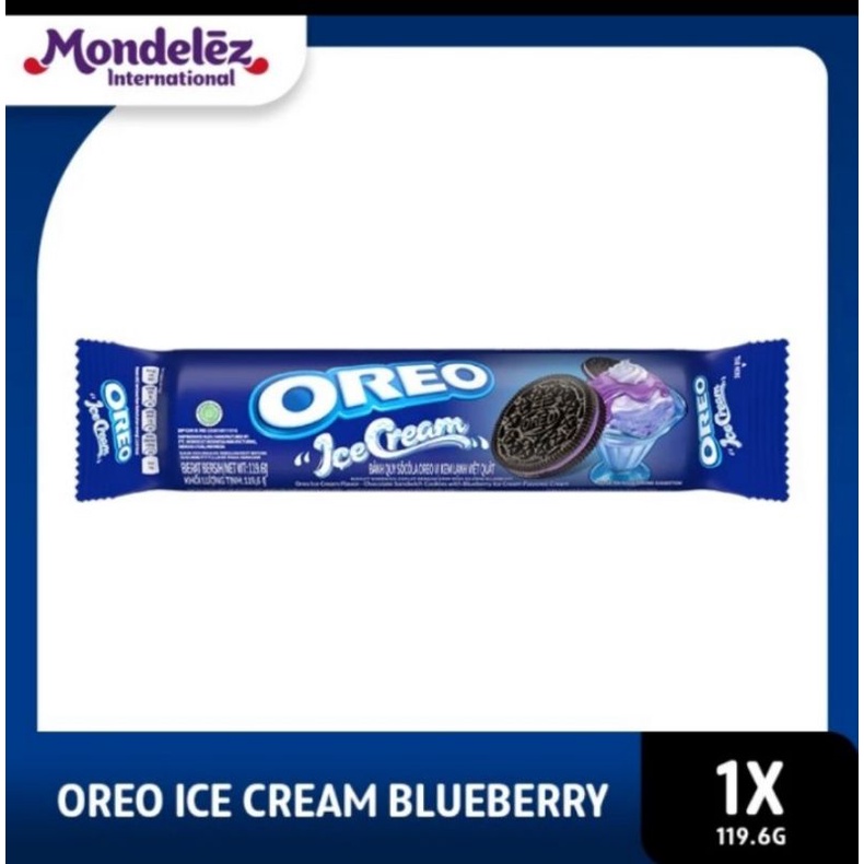 

Oreo Biskuit Krim Rasa Ice Cream Blueberry 133gr