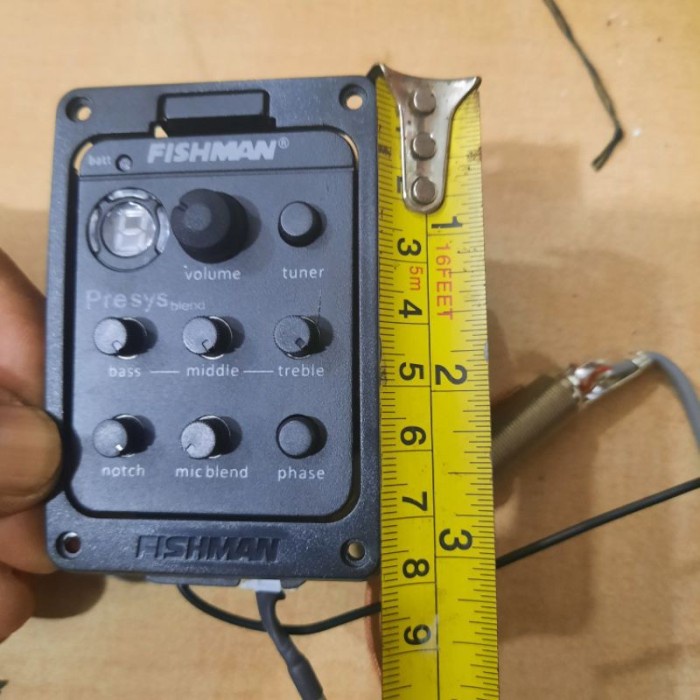 Preamp Fishman Eq Blend Original Akustik/Eq Fishman Blend
